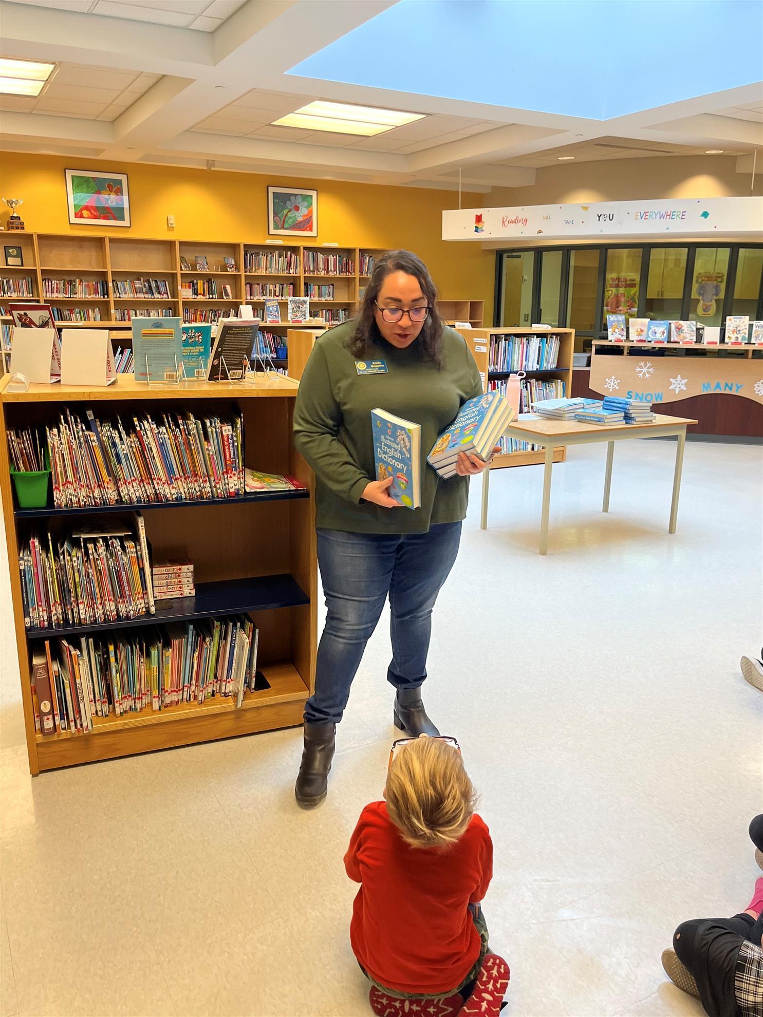 Dictionaries for Life for District Grade 3 students