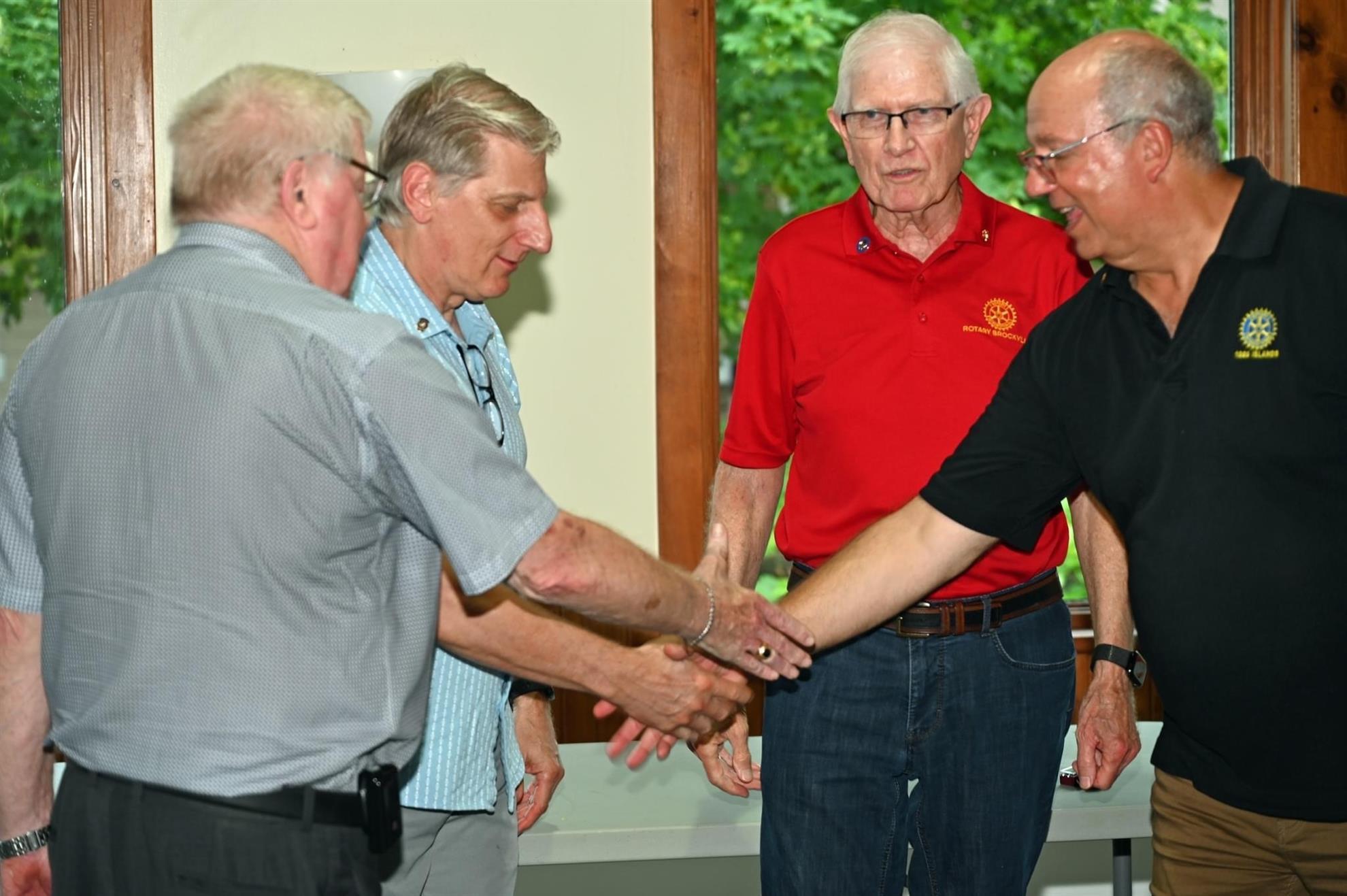 Club President Changeover at Camp Merrywood