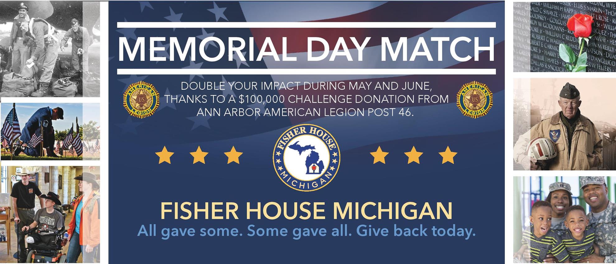 Memorial Day Match Card - Front