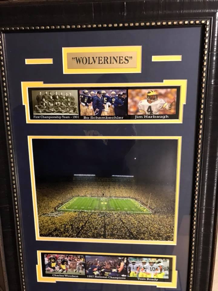 Michigan Wolverines Collage