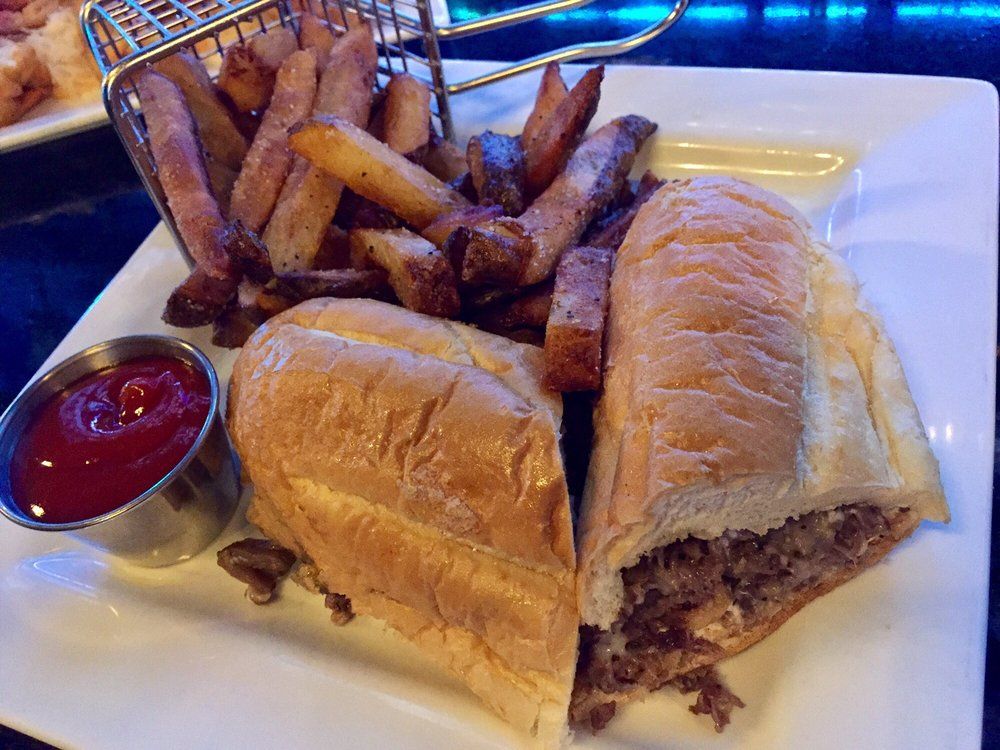 Steak & Mushroom sandwich