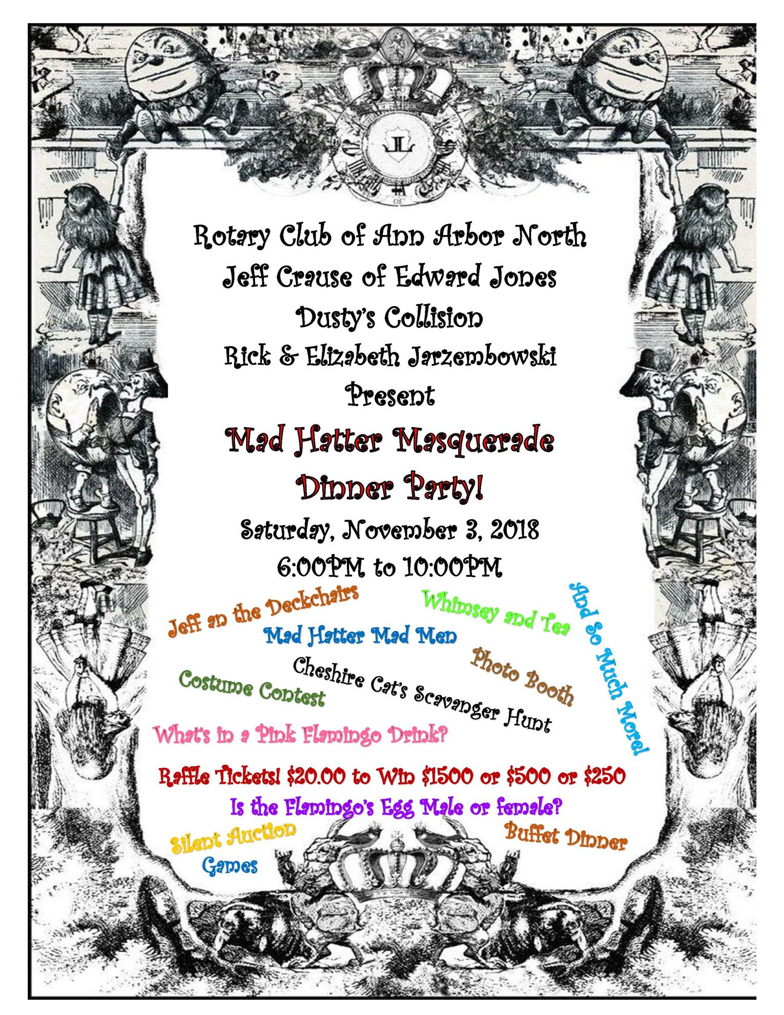 Mad Hatter Invitation 
