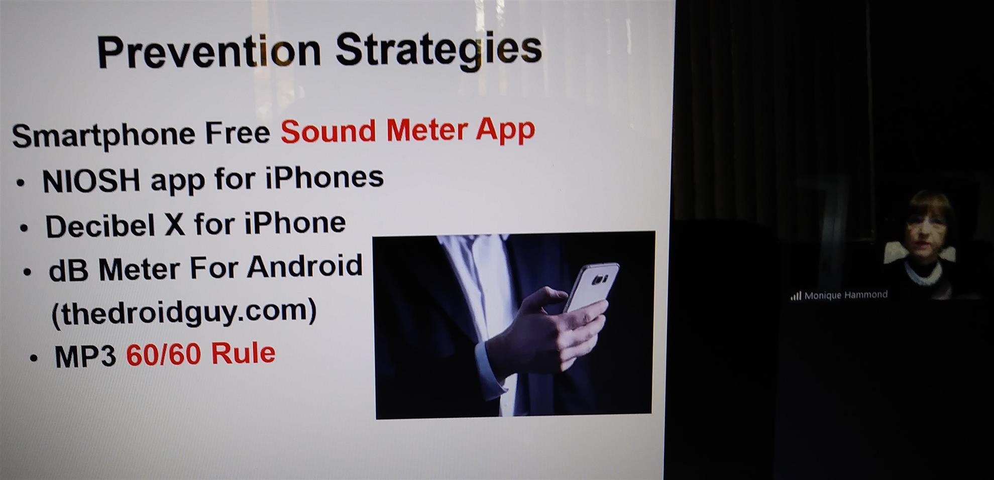 At Nov. 11th Lunch Meeting, Monique Hammond Talked About Hearing Loss. |  Rotary Club of Ann Arbor North