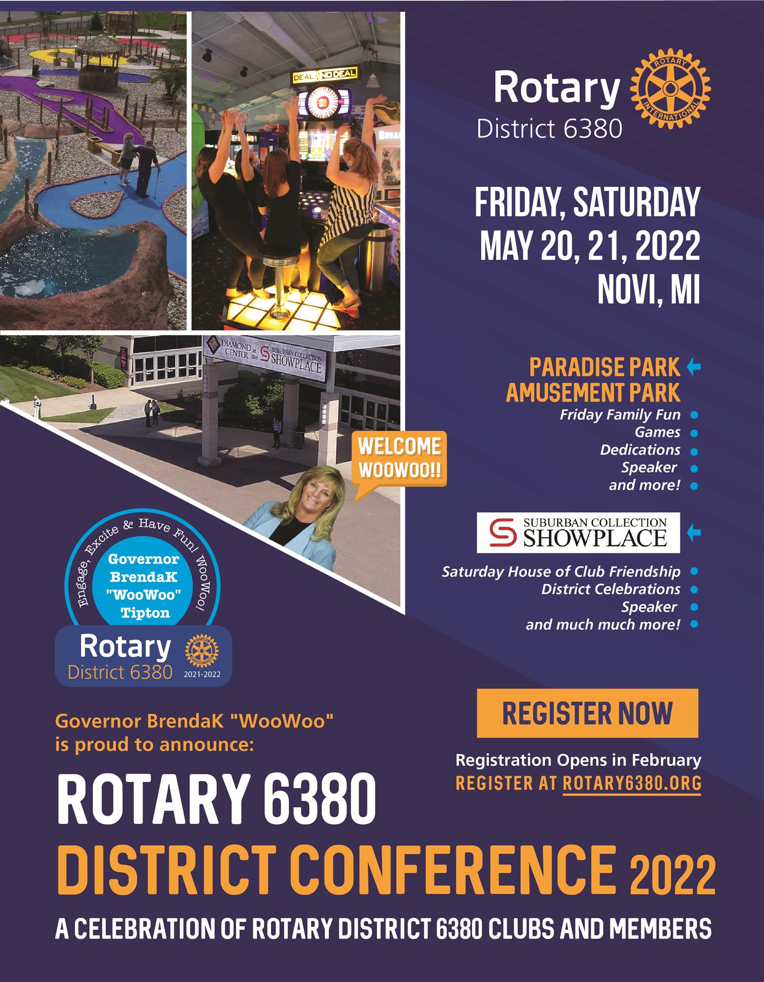 Rotary District 6380 Conference 2021-2022. | Rotary Club of Ann Arbor North