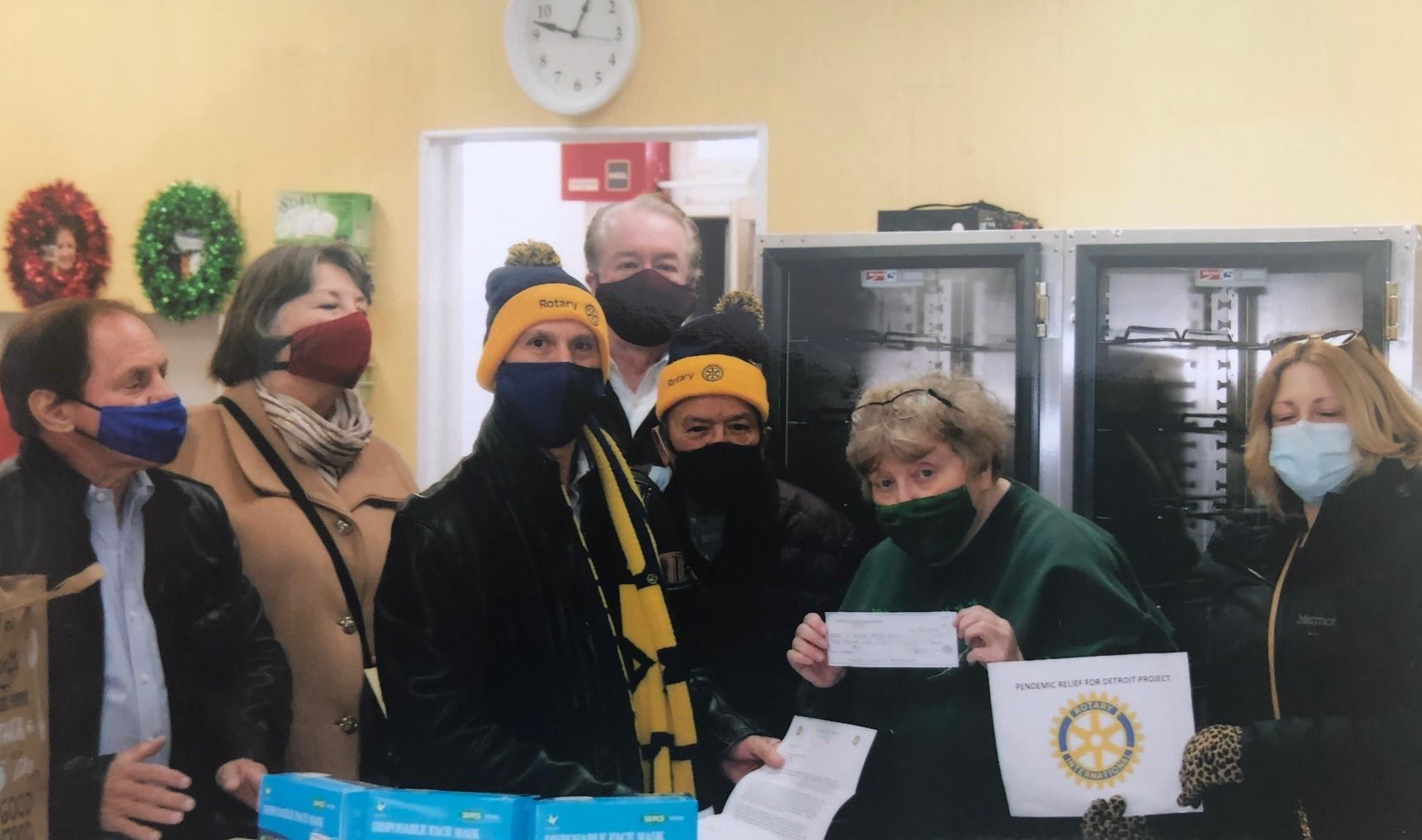 "Pandemic Relief for Detroit Michigan Reverse Global Grant 2014854