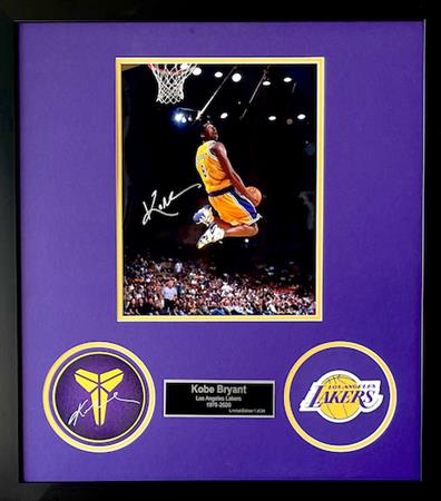 Los Angeles Lakers Signed Kobe Art