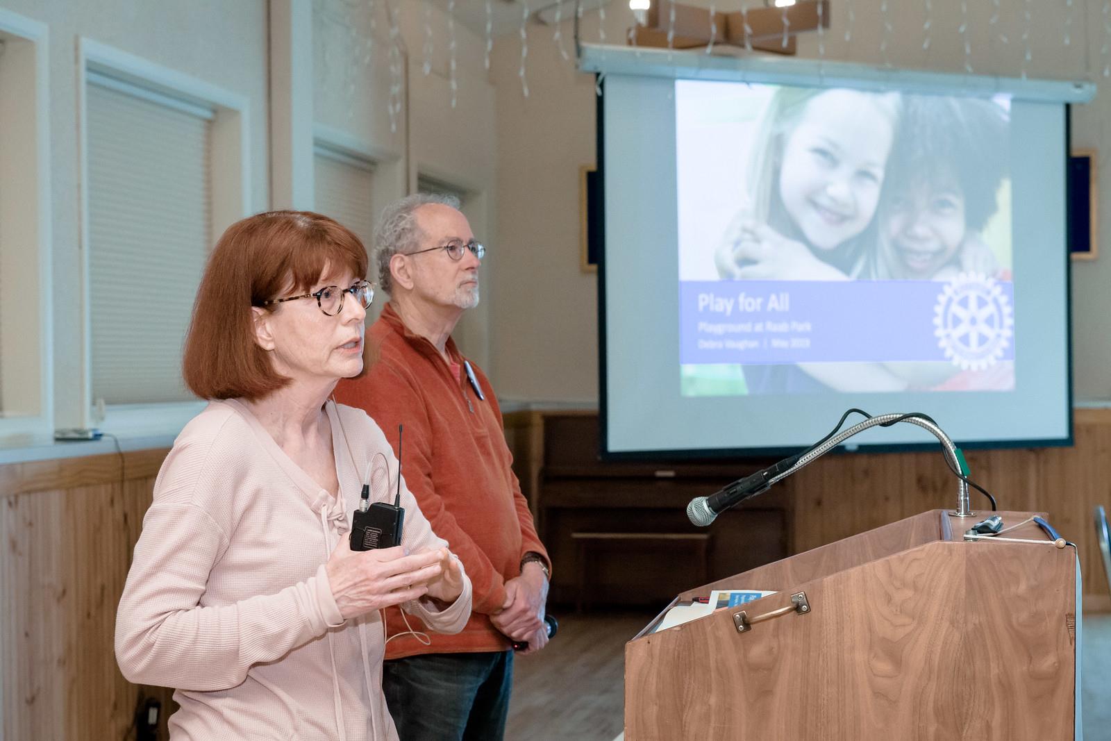 Paul and Debra Vaughan – Play for All at Raab Park