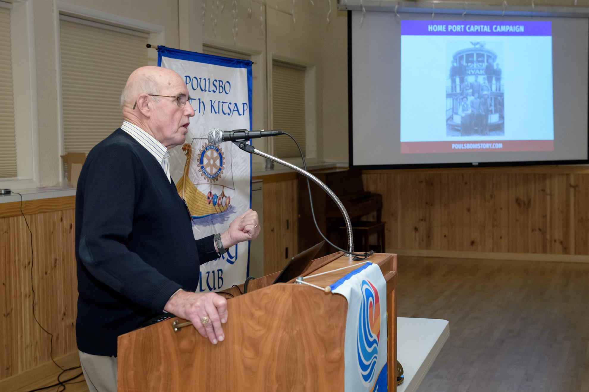 Jim Shields and Tom Henderson (Tom shown)