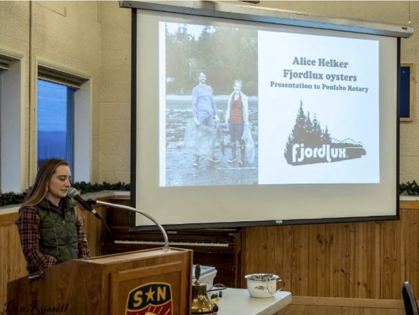 Alice Helker, Shellfish Farming