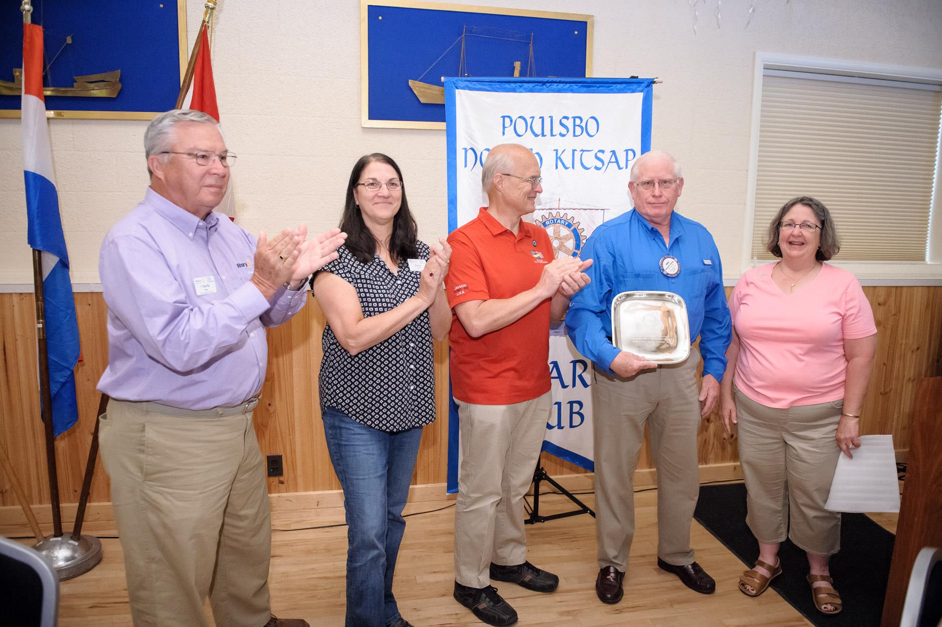 Mike Cloutier Honored