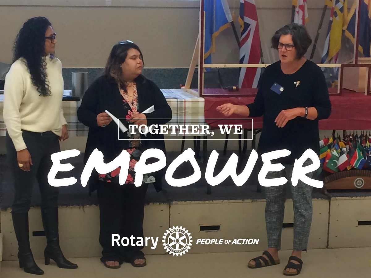 Grant Award Amata Transition House Rotary Club of Quesnel