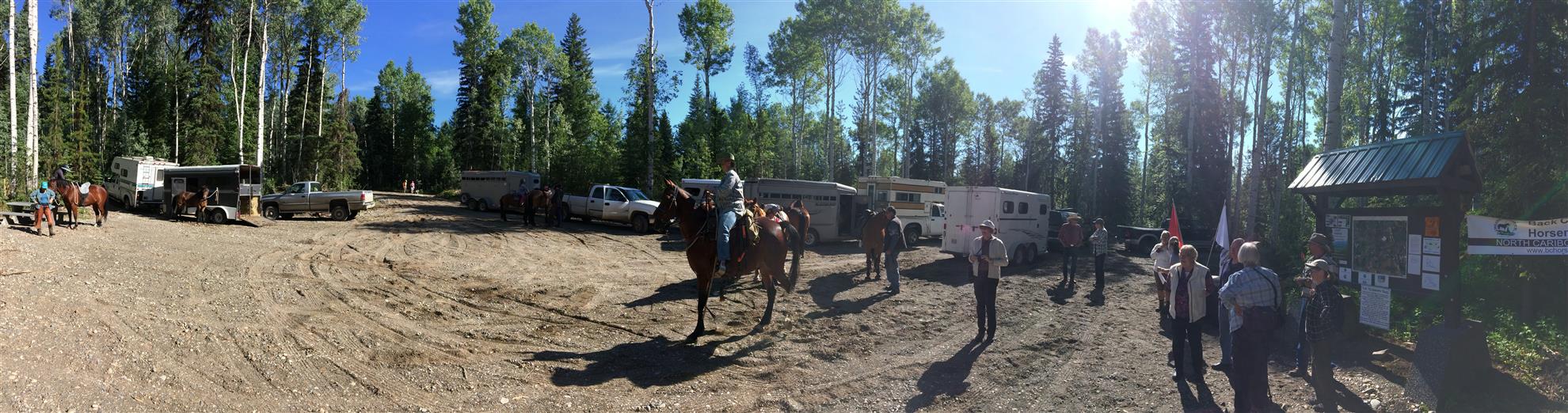 Back Country Horsemen Trailhead Opening, 15th June 2019 Rotary Club of Quesnel