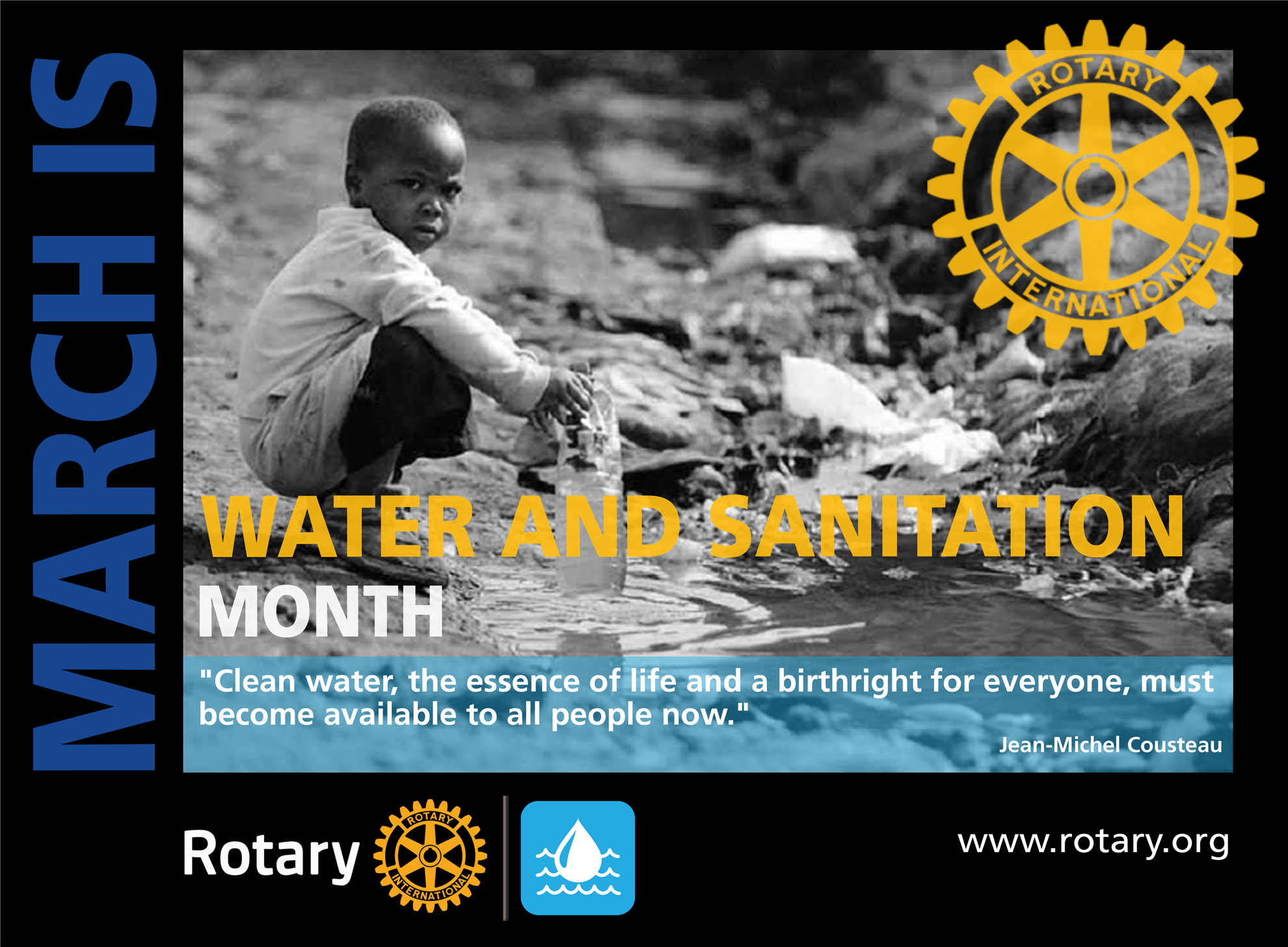 March is Water Sanitation Month Rotary Club of Coquitlam
