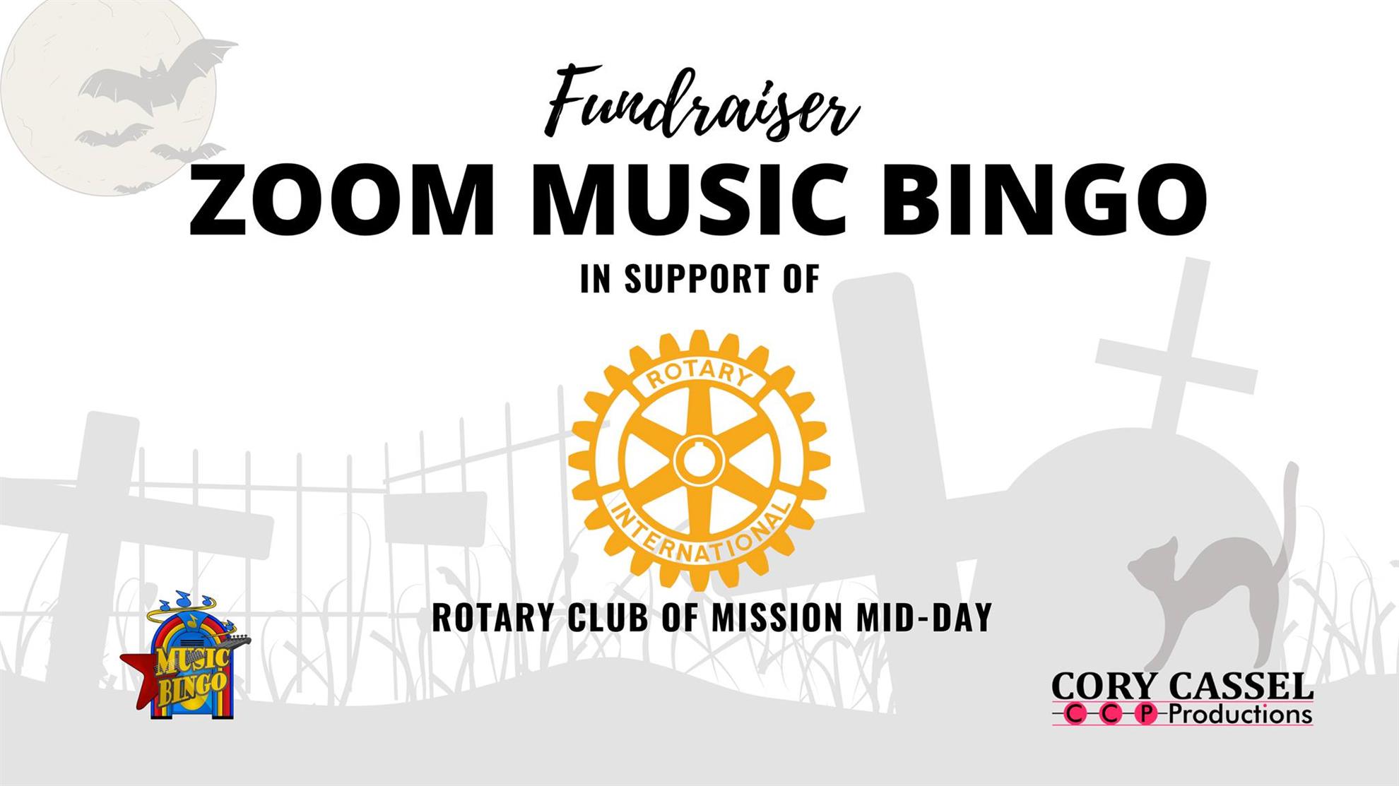 Zoom Music Bingo Fundraiser Rotary Club Of Mission Mid Day