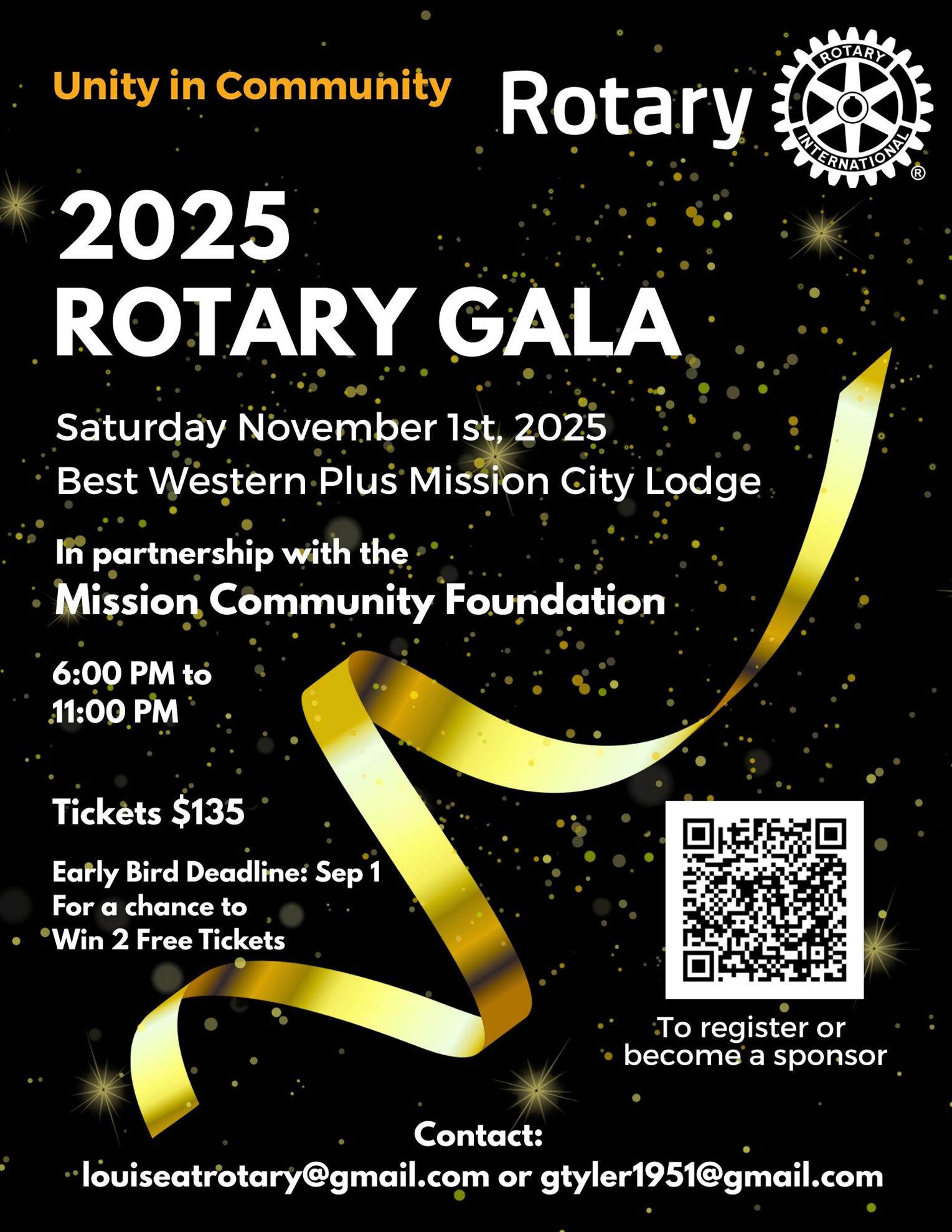 Rotary Gala 2025 - Unity in Community