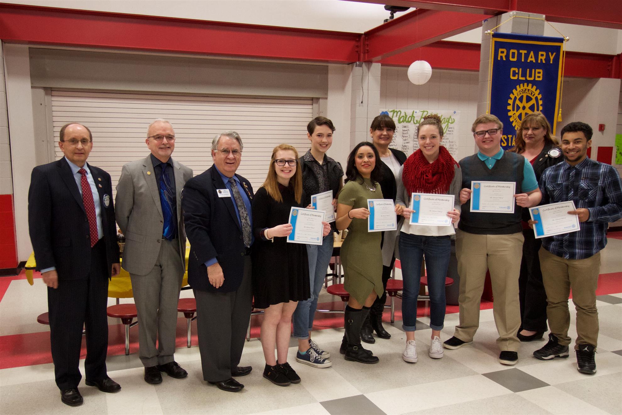 INTERACT CLUB INDUCTION EVENT | The Rotary Club of Stanwood-Camano Island