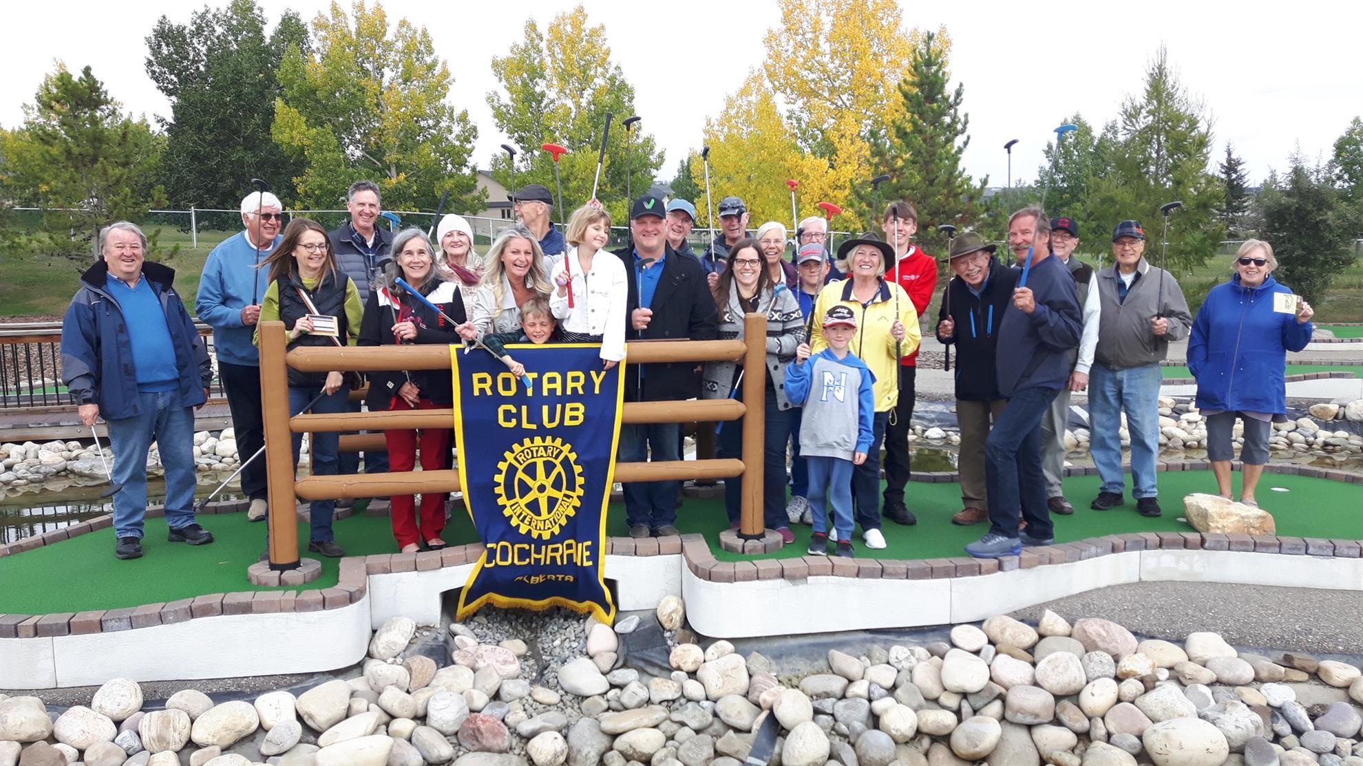 Putting for Polio at the Cochrane Golf Club 2024