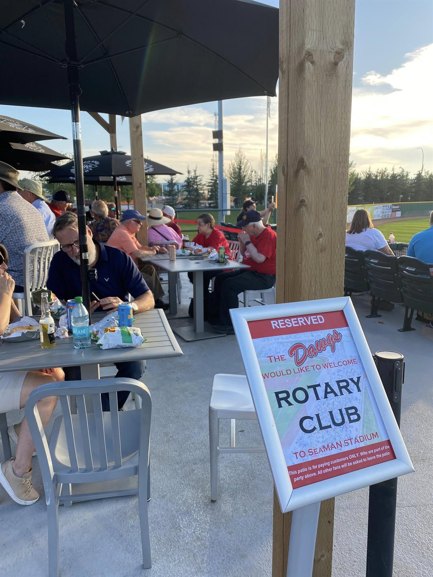 Rotary Night at the Dawgs