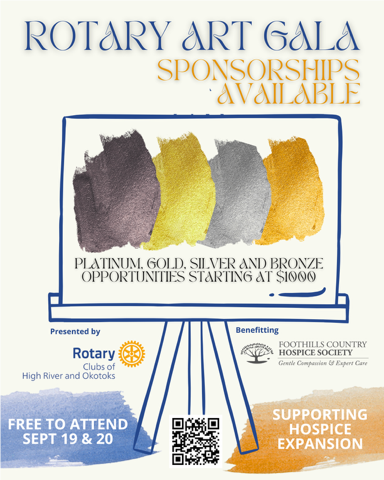 Become an Art Gala Sponsor