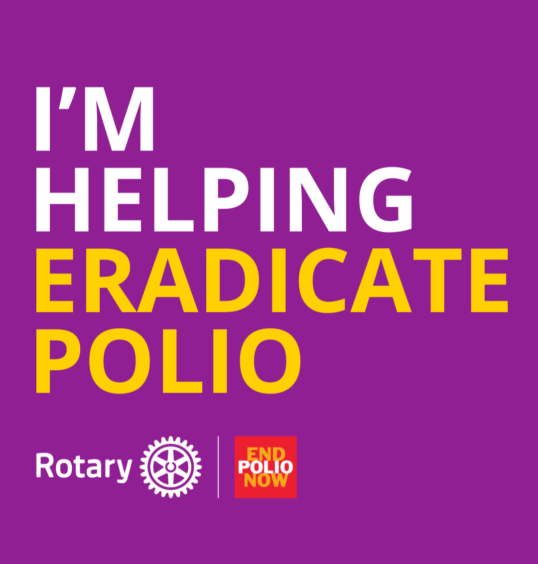 Purple Pinkie PolioPlus Donations