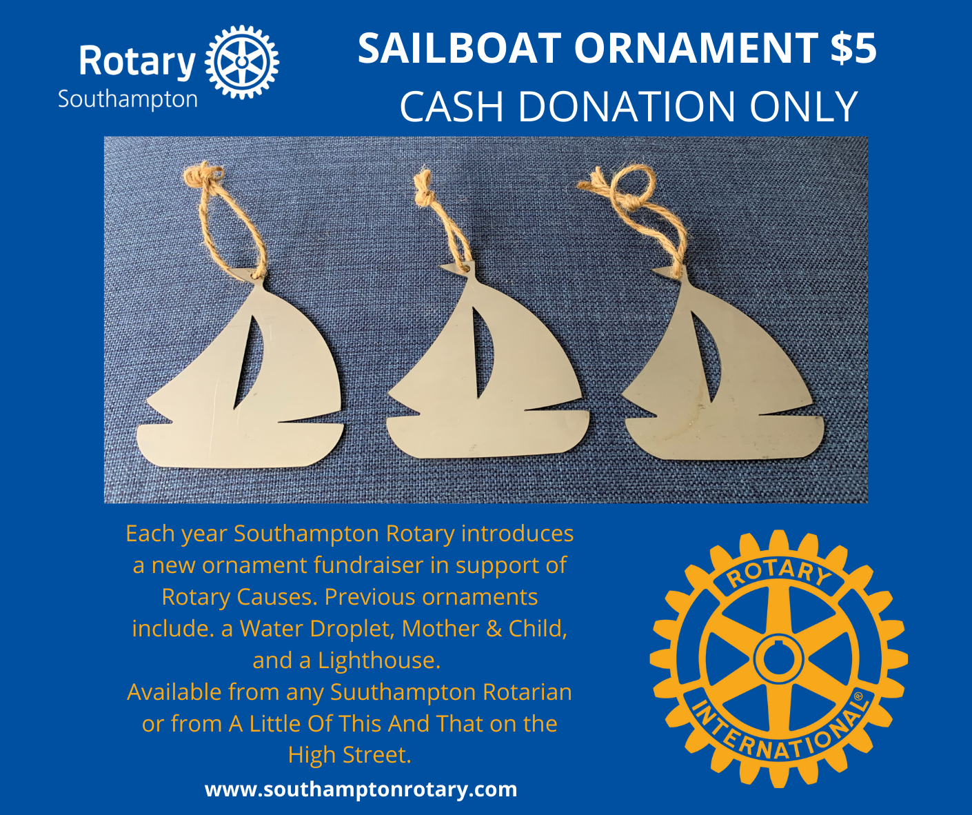 Sail Boat Decoration