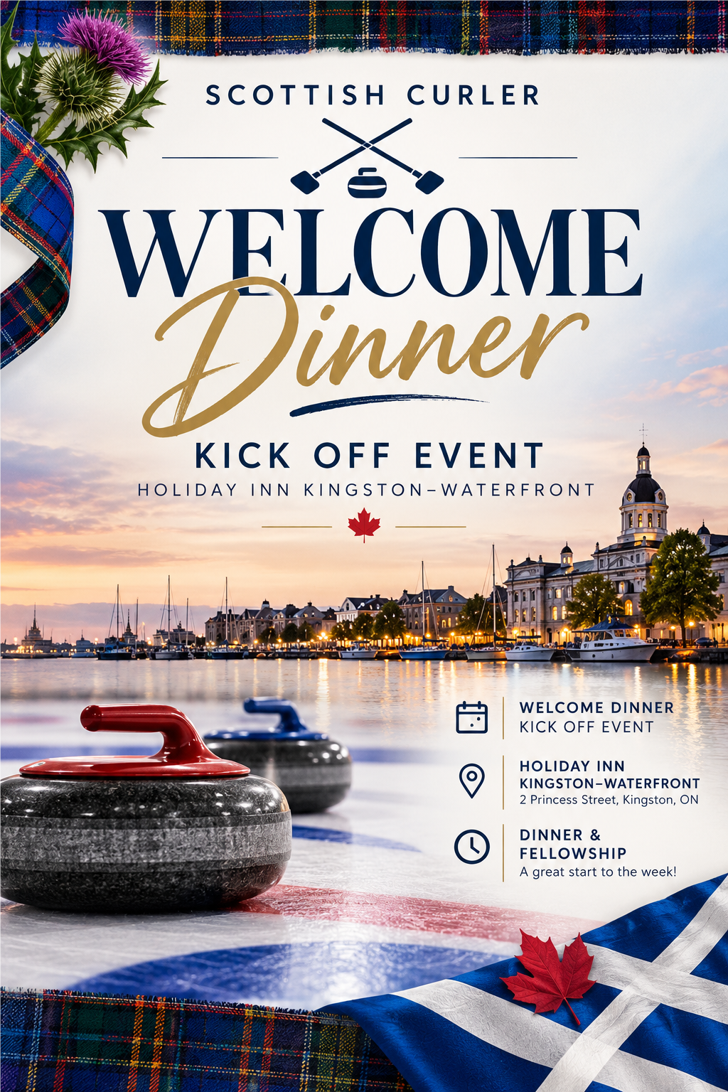 Welcome dinner- Holiday Inn