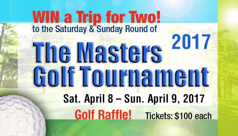 Masters Golf Raffle Tickets - Rotary Club Of Ottawa Kanata Sunrise ...