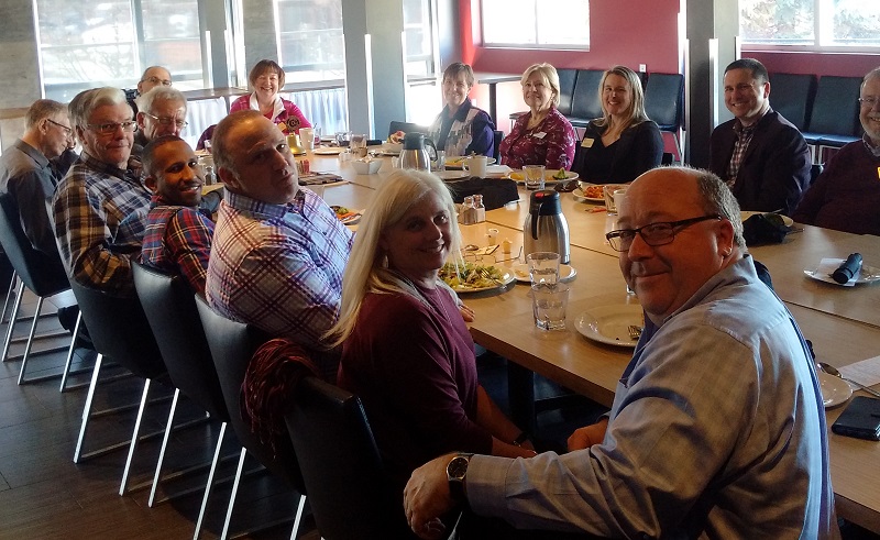 Rotary Club of Ottawa South at lunch meeting March 27, 2019