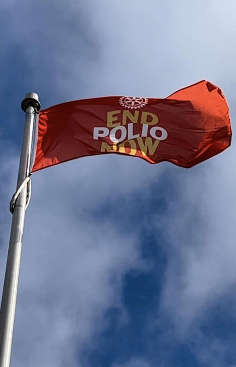 World Polio Day - Cobourg Town Hall Flag Raising