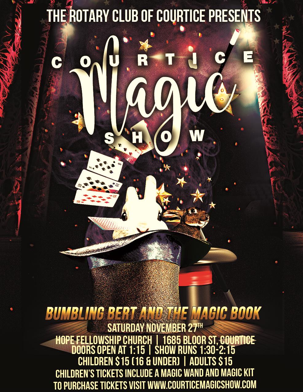 Courtice Magic Show | Rotary Club of Courtice