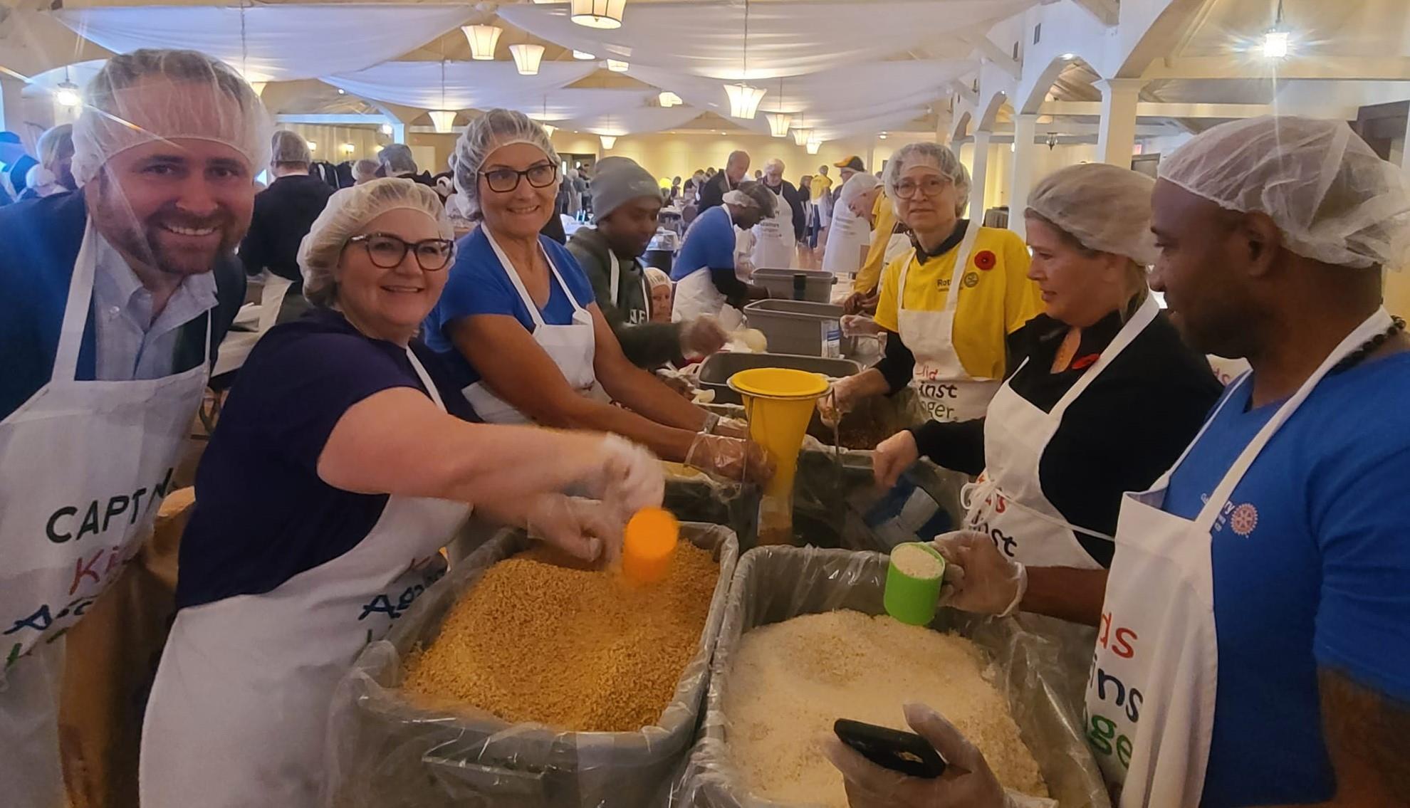 Kids For Hunger Food Packing