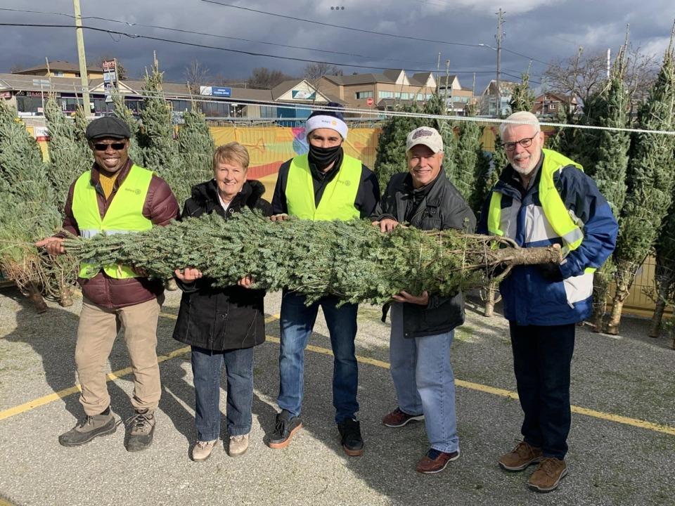 Rotary Christmas Tree Sale at Oshawa Centre
