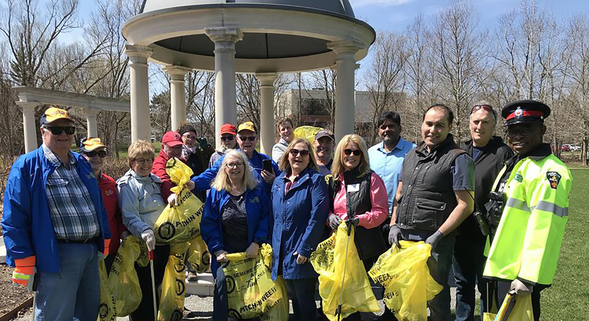 The Two Great Rotary Clubs in Oshawa - Together Cleaning Up Oshawa