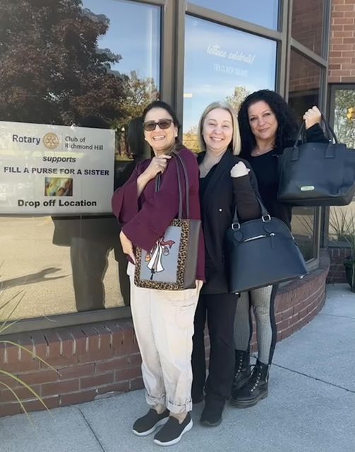 Fill A PURSE FOR A SISTER CAMPAIGN Rotary Club of Richmond Hill