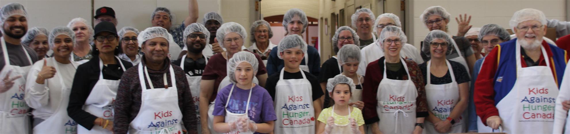 Meal Packing Event - RCoS and Kids Against Hunger Canada
