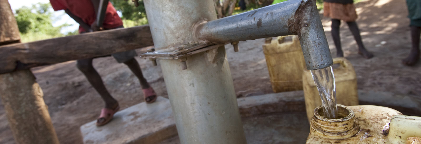 We support access to fresh water, education, and healthcare