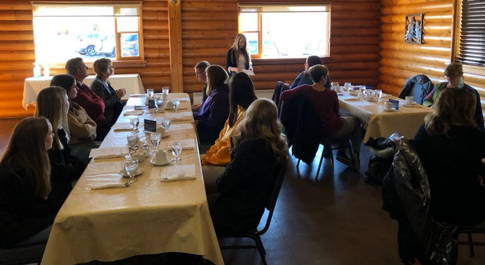 Interact Visits Sussex Rotary Club