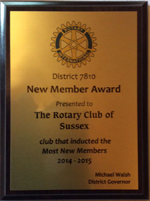 New Member Award 