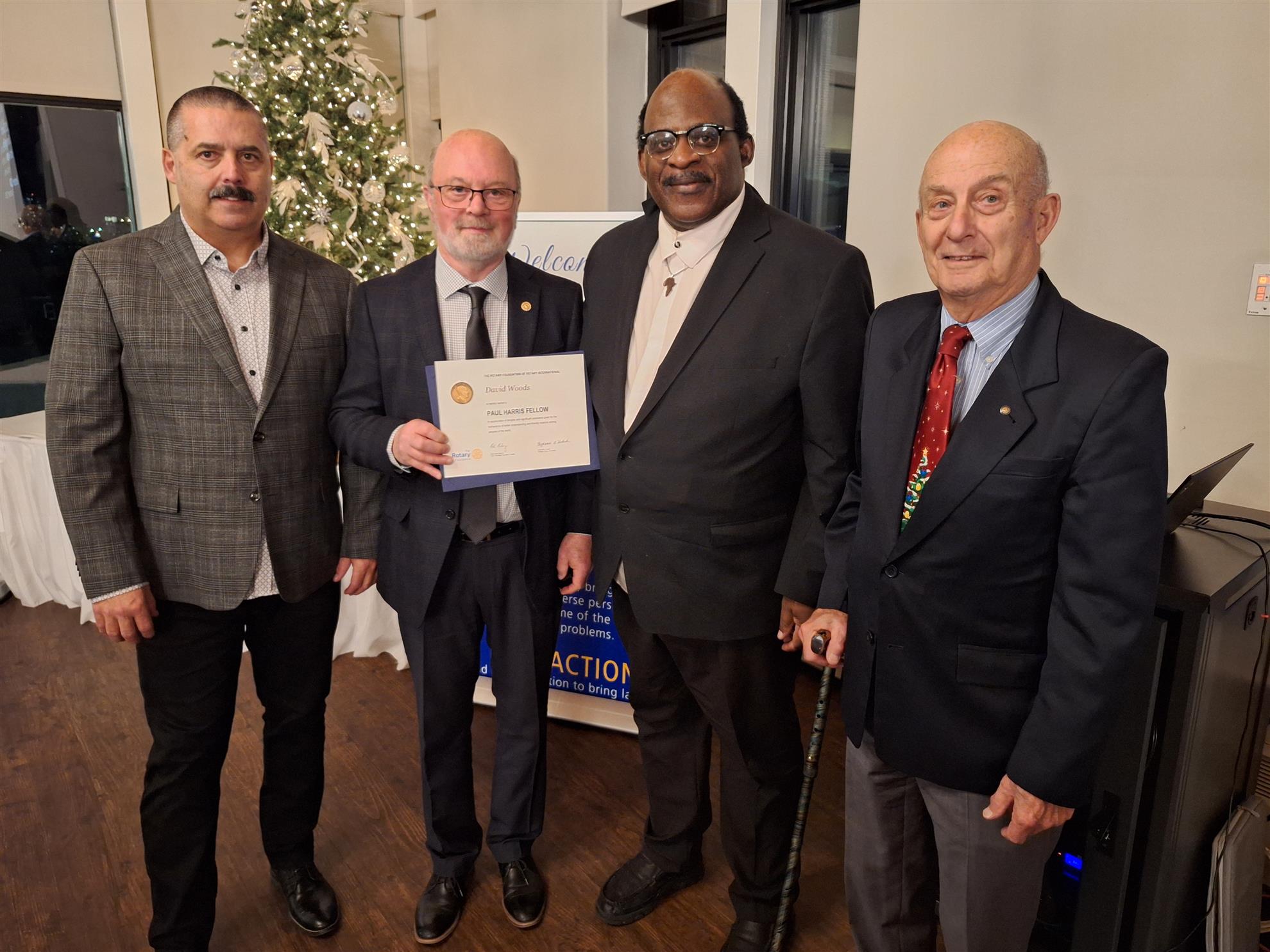 Paul Fellow David Woods - a well known artist, cultural and community leader helping to bring Black Nova Scotia history and art to a broader community.