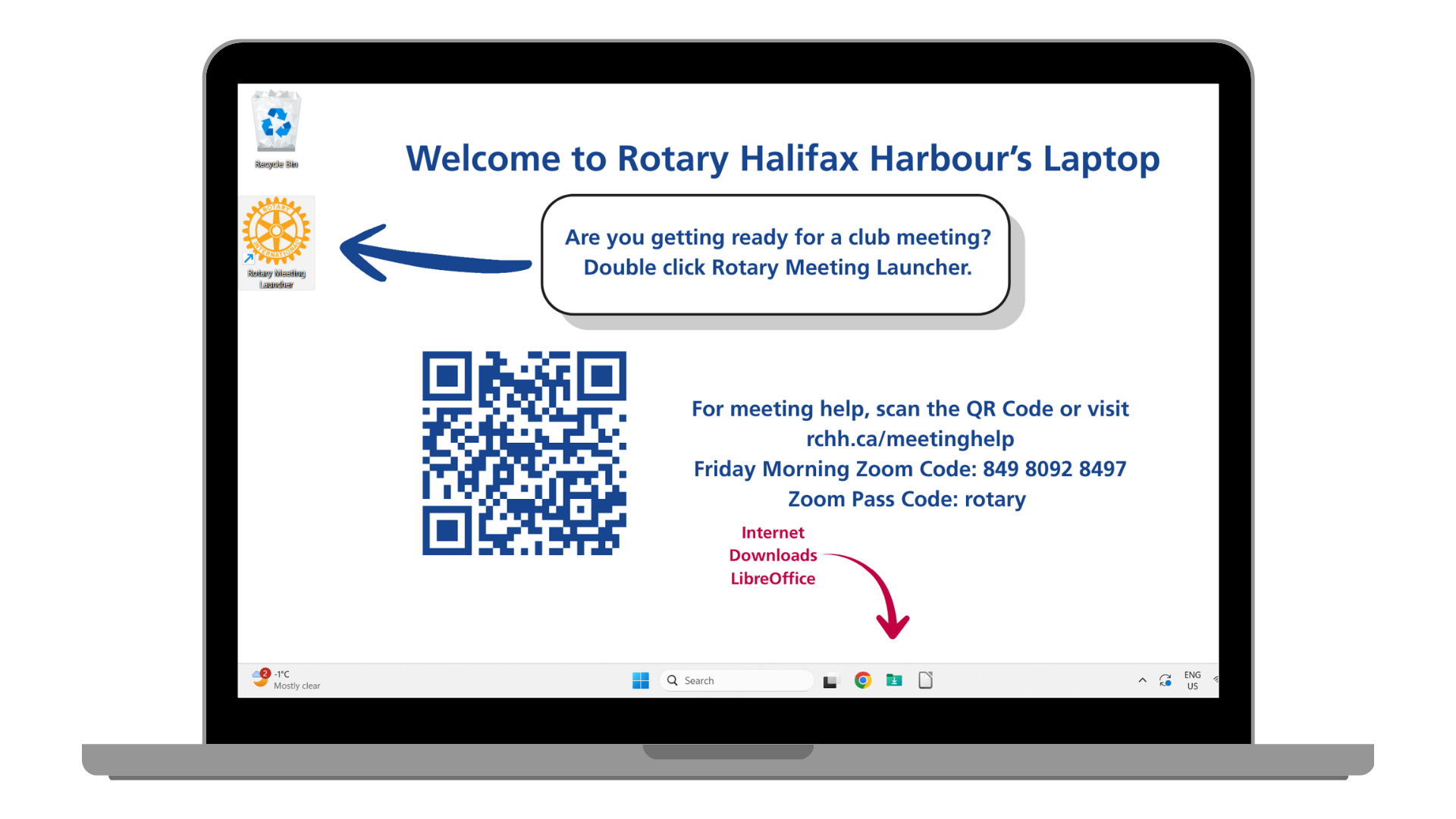 Rotary laptop desktop