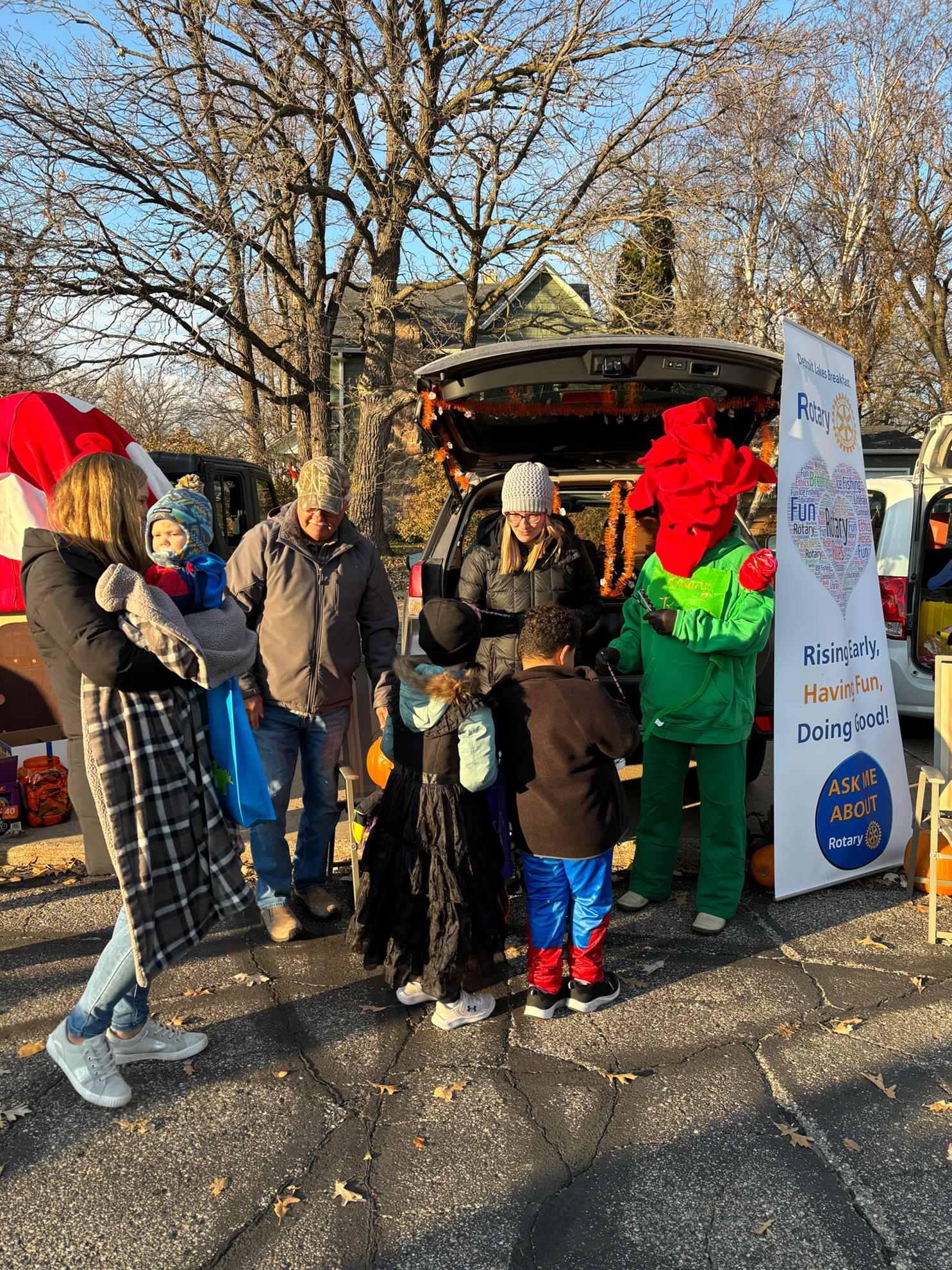 Trunk or Treat Rotary Club of Detroit Lakes Breakfast