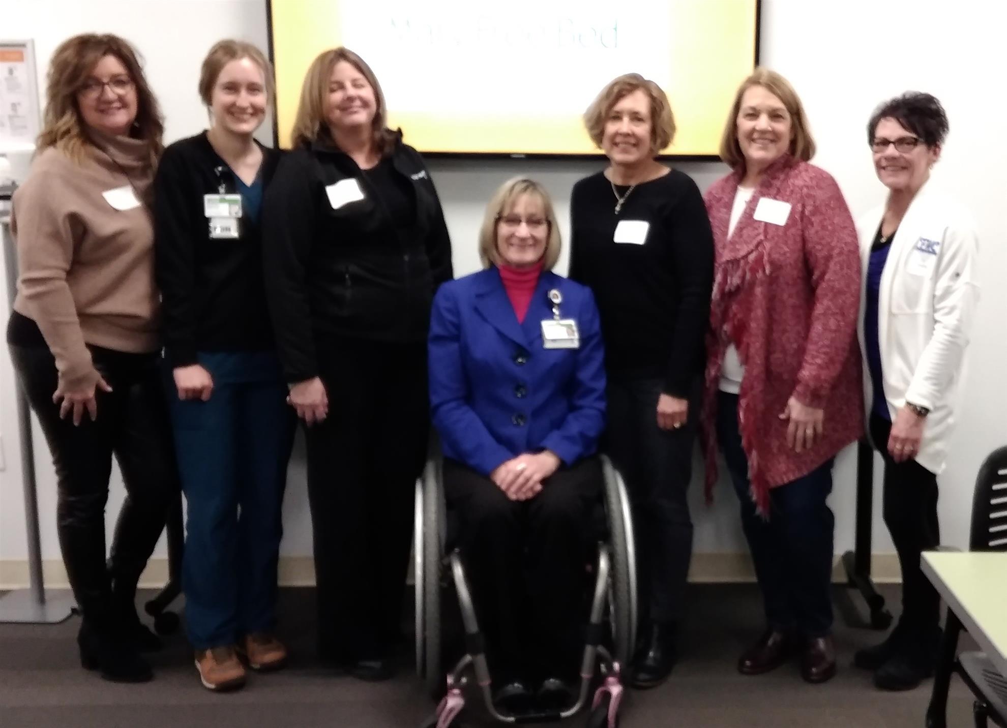 Donation to Mary Free Bed Auxiliary