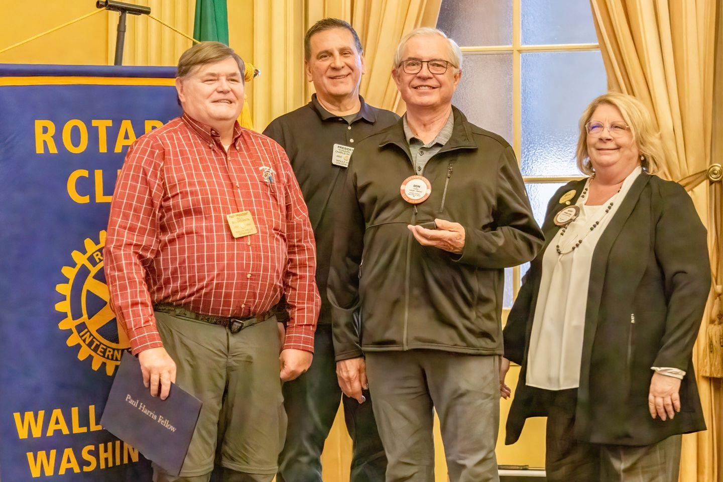 Paul Harris Recognitions Rotary Club of Walla Walla 271