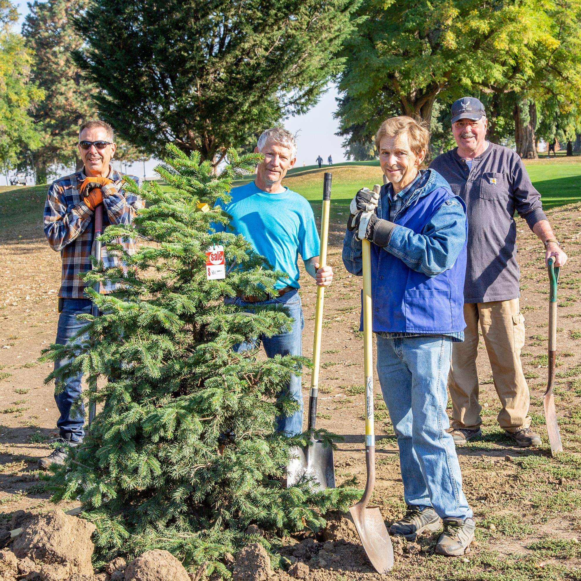 Tree planting big success rotary club of walla walla 271