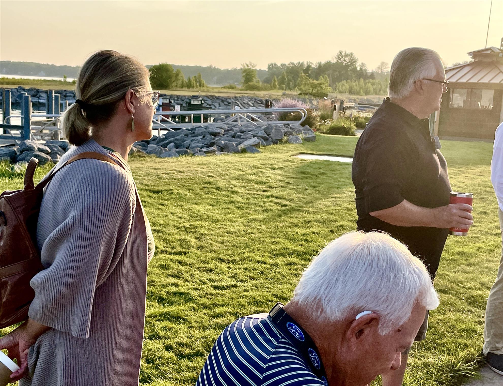 Rotary meets "al fresco" Rotary Club of Elk Rapids