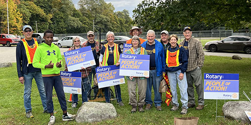 Group of Rotarians