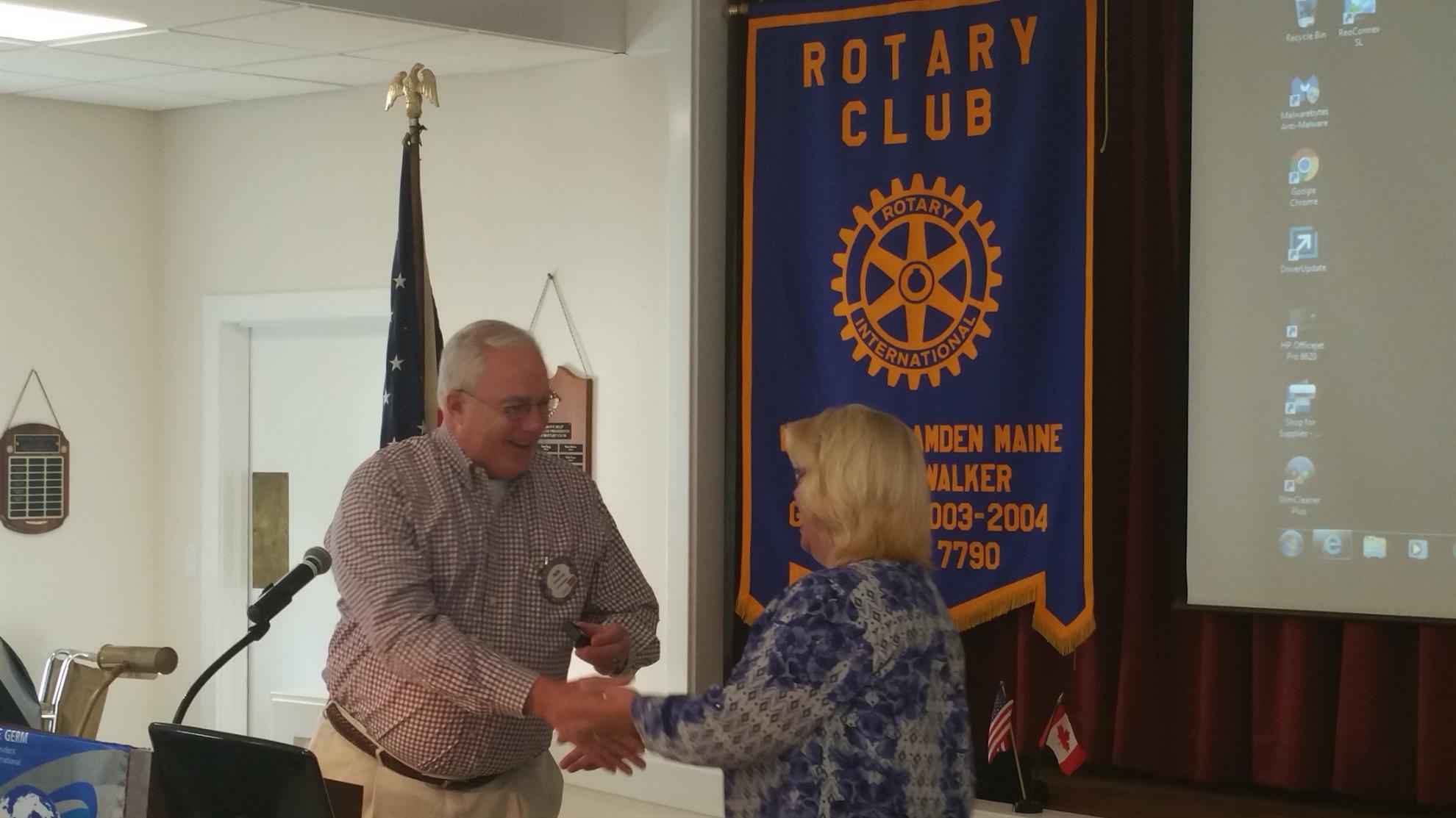 November 10 Meeting Of West Bay Rotary Nov 11 2016
