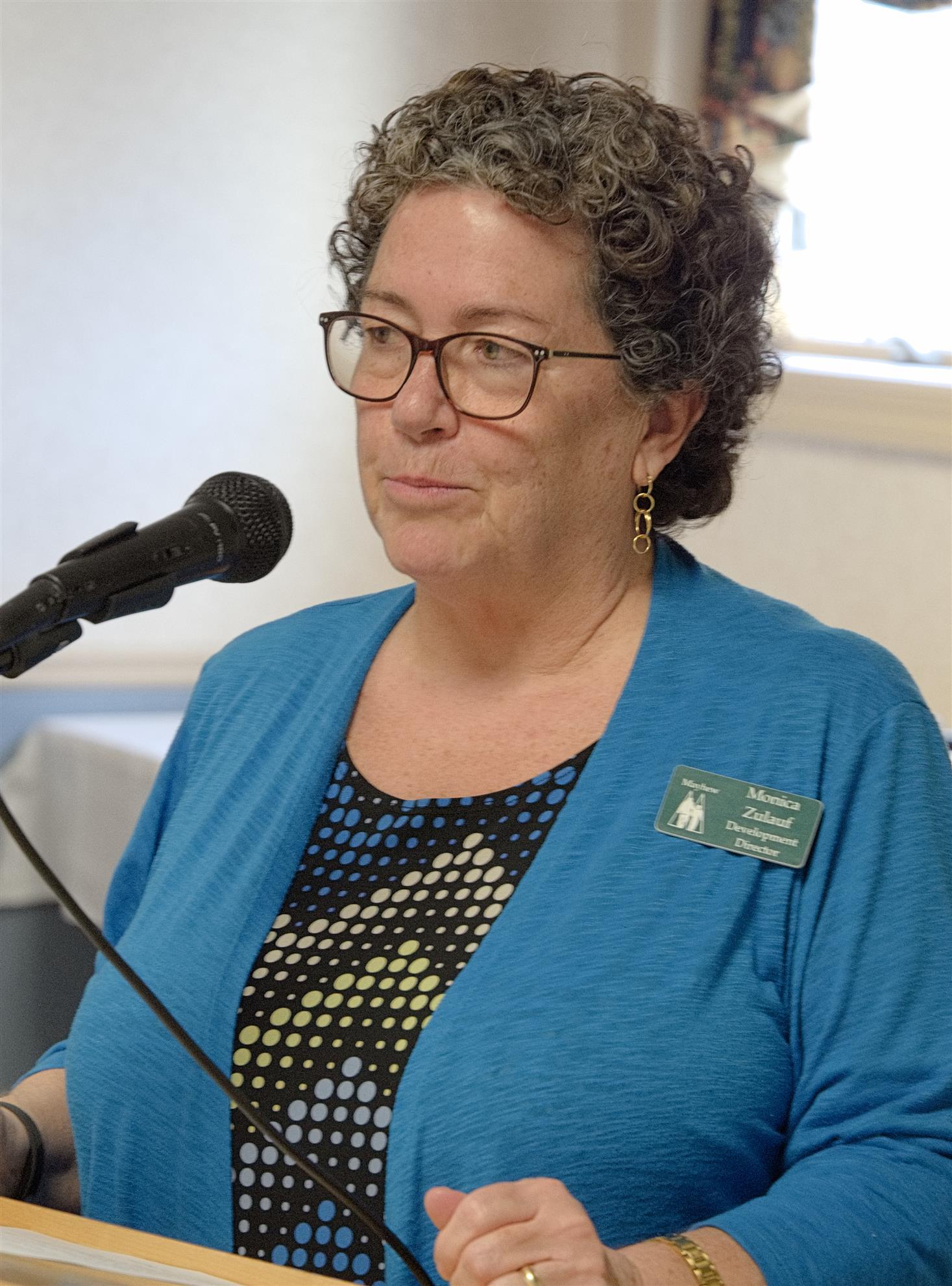 Guest speaker Monica Zulauf