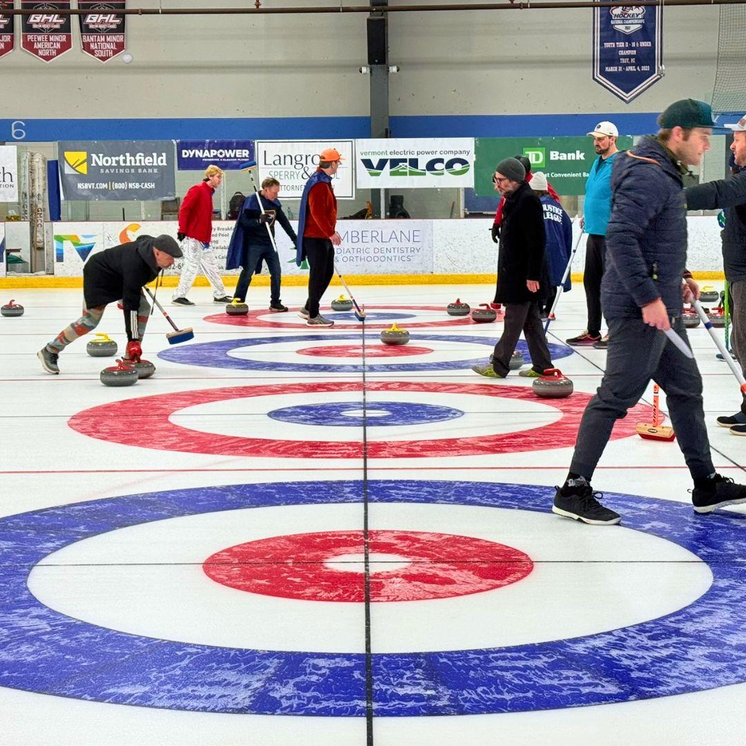 Annual curling event at Cairns.