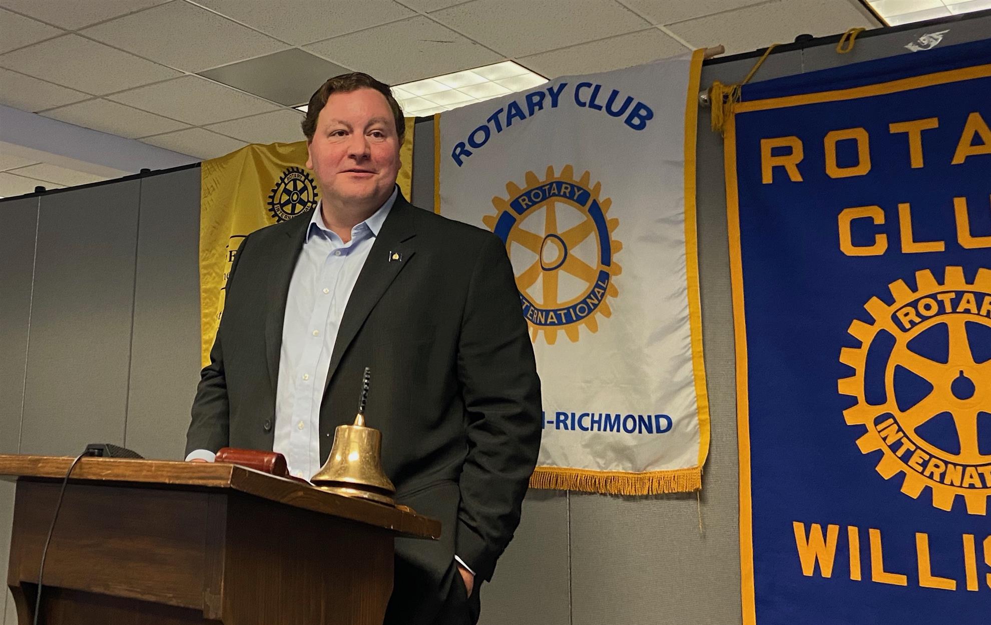Mike Pieciak Williston-Richmond Rotary Club